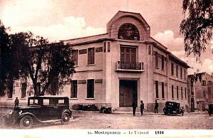 MOSTAGANEM - TRIBUNAL - 1934